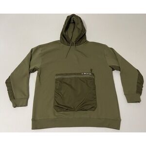 BRIXTON Men's‎ ALTON LINE X Pullover Hoodie Green XXL
